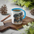 Rottweiler Pupies - Color Accent Mugs, 11oz